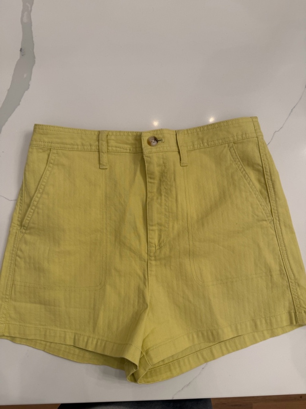 Madewell Camp Shorts, High-Rise Utility